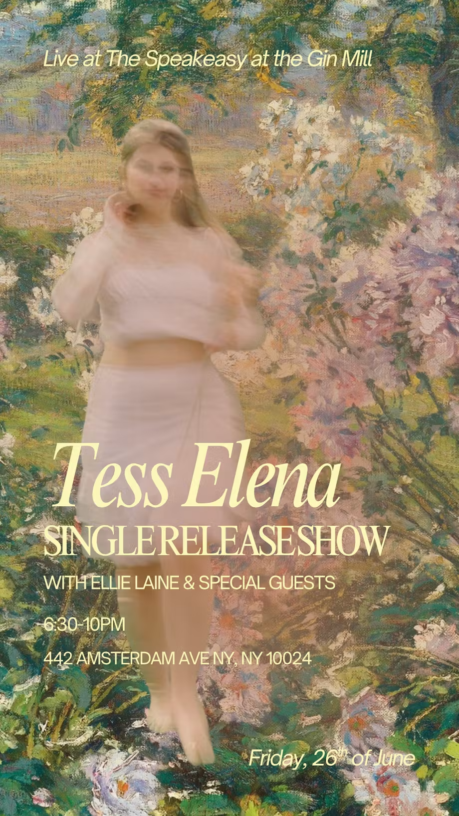 Tess Elena - Single Release Show